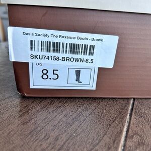 Oasis Society The Roxanne Boots - Brown
